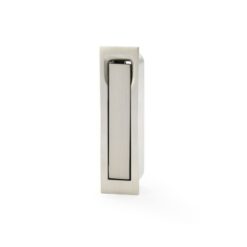 Alexander And Wilks Sliding Door Edge Pull Square Satin Nickel AW990SN