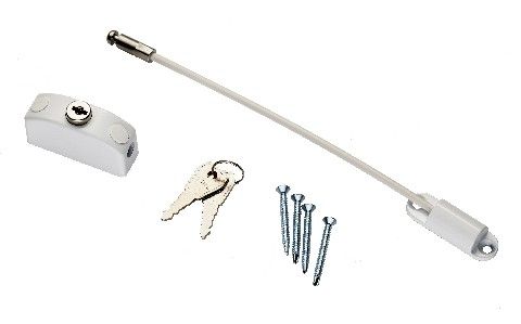 CARLISLE BRASS - AWR1200WHT WINDOW RESTRICTOR - WHITE