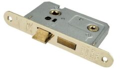 CARLISLE BRASS - BAE5025EB-R EASI-T BATHROOM LOCK 64MM RESIDENTIAL - RADIUS