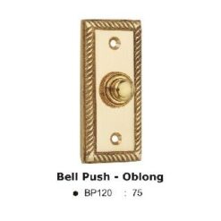 BP120PB Bell Push - Oblong