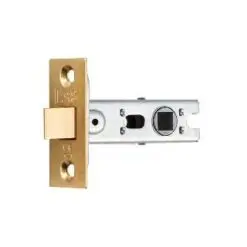CARLISLE BRASS - BTL1-BP 2.5" CE B/T TUBULAR MORTICE LATCH SQ & RAD EB