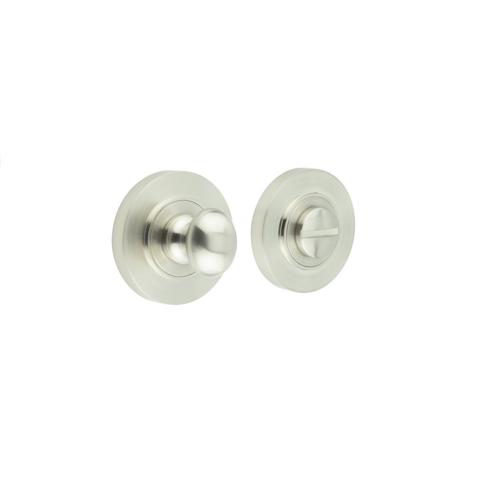 Burlington Turns & Releases Inner 1 Plain Rose Satin Nickel