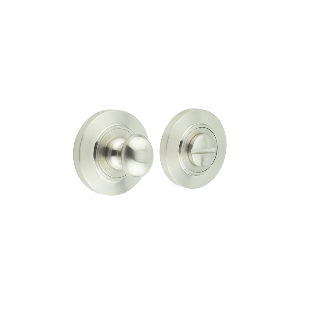 Burlington Turns & Releases Inner 1 Chamfered Rose Satin Nickel