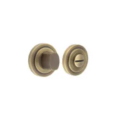 Burlington Turns & Releases Inner 3 Stepped Rose Antique Brass