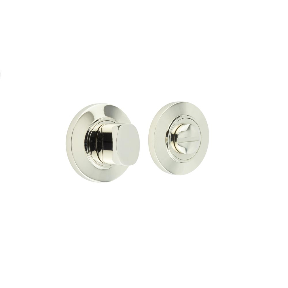 Burlington Turns & Releases Inner 3 Chamfered Rose Polished Nickel