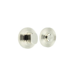 Burlington Turns & Releases Inner 3 Reeded Rose Polished Nickel