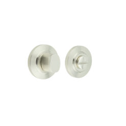 Burlington Turns & Releases Inner 3 Chamfered Rose Satin Nickel