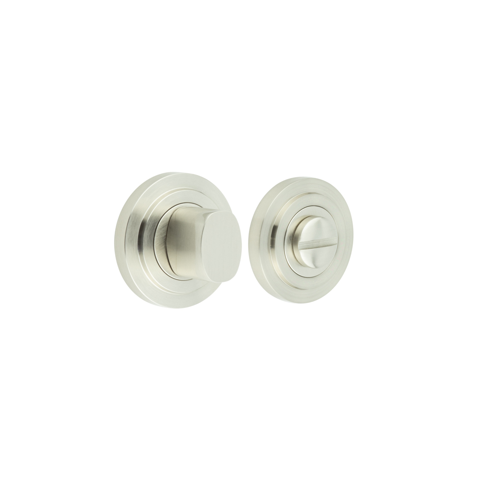 Burlington Turns & Releases Inner 3 Stepped Rose Satin Nickel