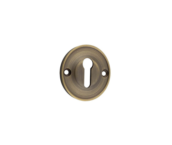 40mm AB Std keyway escutcheon