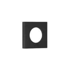 52x52mm MB plain square outer rose for levers and t&r