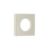 52x52mm PN plain square outer rose for levers and t&r