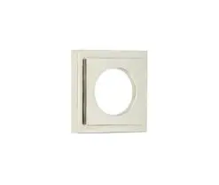 52x52mm PN stepped square outer rose for levers and t&r