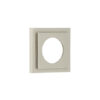 52x52mm SN stepped square outer rose for levers and t&r