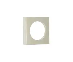 52x52mm PN plain square outer rose for esc