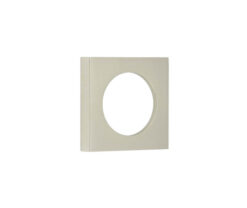 52x52mm SN plain square outer rose for esc