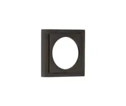 52x52mm DB stepped square outer rose for esc