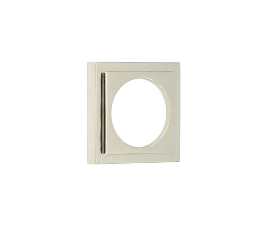 52x52mm PN stepped square outer rose for esc