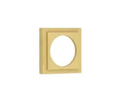 52x52mm SB stepped square outer rose for esc