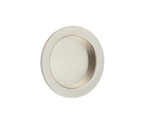 65x12x3mm SN round concealed flush pull
