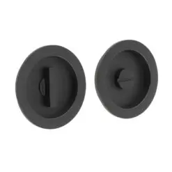 65x12x3mm MB round concealed WC flush pull set