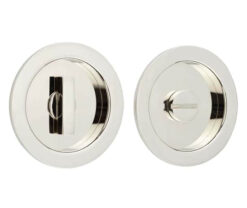 65x12x3mm PN round concealed WC flush pull set