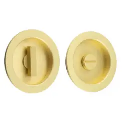 65x12x3mm SB round concealed WC flush pull set