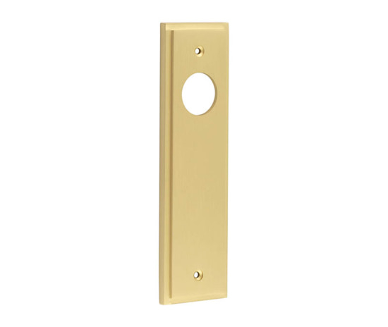 200x55mm SB latch back plates for lever on rose