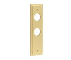 200x55mm SB Bath 57mm C/C back plates for lever on rose