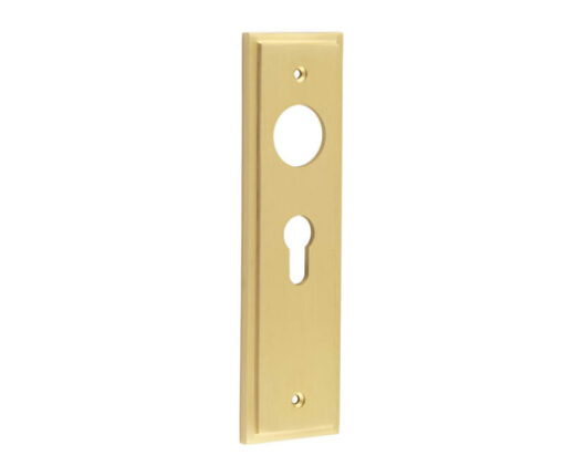 200x55mm SB Euro 47.5mm C/C back plates for lever on rose