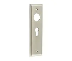 200x55mm SN Euro 47.5mm C/C back plates for lever on rose