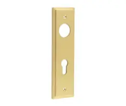 200x55mm SB Euro 72mm C/C back plates for lever on rose