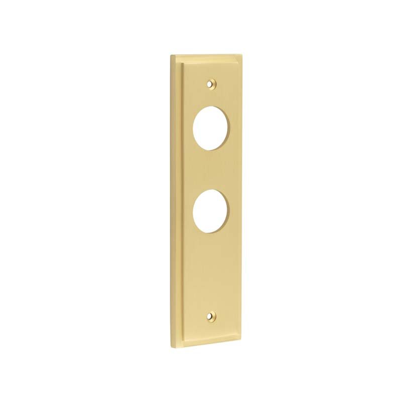 200X55MM SB BATH 78MM C/C back plates for lever on rose