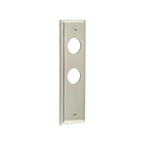 200X55MM SN BATH 78MM C/C back plates for lever on rose