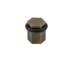 AB hexagonal floor mounted door stop