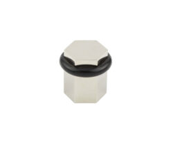 PN hexagonal floor mounted door stop