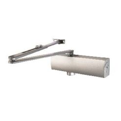 CARLISLE BRASS - CDG025-SNP (DCV2025BC) OVERHEAD DOOR CLOSER EN2-5 BY SPRING C/W BACK CHECK C/W FIG 6 BRACKET EN1154 - SATIN NICKEL - CE & CERTIFIRE