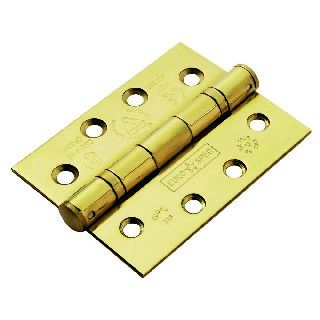 CARLISLE BRASS - CEN1433-13PVD 102MM X 76MM X 3MM BALL BEARING HINGE - GRADE 13 - ( 316 STAINLESS STEEL)