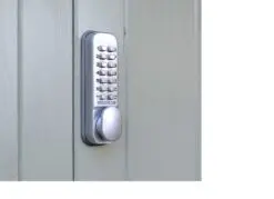 CODELOCKS Mechanical Digital Locks 100 series Surface Bolt Silver Grey