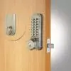 CODELOCKS Mechanical Digital Locks 200 series Mortice Bolt Key Override PVD Stainless Steel