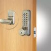 CODELOCKS Mechanical Digital Locks 200 series Mortice Latch Key Override Dual Backplate Stainless Steel