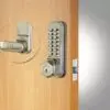 CODELOCKS Mechanical Digital Locks 200 series Mortice Latch Key Override Dual Backplate Stainless Steel