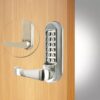 CODELOCKS 505 Mechanical Digital Locks 500 series Front & Back Plate Only Passage Set PVD Stainless Steel