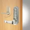 CODELOCKS 505 Mechanical Digital Locks 500 series Front & Back Plate Only Passage Set PVD Stainless Steel