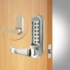 CODELOCKS 510 Mechanical Digital Locks 500 series Tubular Mortice Latch PVD Stainless Steel