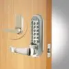 CODELOCKS 510 Mechanical Digital Locks 500 series Tubular Mortice Latch PVD Stainless Steel