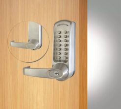 CODELOCKS 600 Mechanical Digital Locks 600 series Front & Back Plate only PVD Brushed Steel