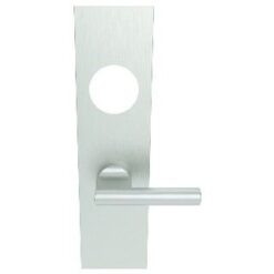 CARLISLE BRASS - CPSTL1170SSS 174 X 45 X 8MM STEELWORX SQUARE BACKPLATES - BATHROOM (57MM C/C) + STANDARD TURN & RELEASE