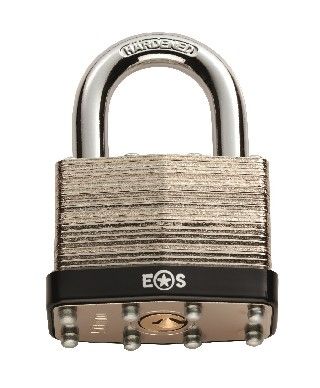 CARLISLE BRASS - CYPL2050BZP-BP 50MM LAMINATED PADLOCK 3 KYDD TO DIFFER