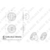 Eurospec DK13SB Delamain Turn & Release On Round Rose Small (4.9 X 67Mm Spindle) - (Face Fix) Satin Brass