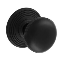 Carlisle Brass DK39CMB Delamain Ringed Knob 55mm Matt Black